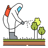 Control de plagas y enfermedades​