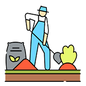 Mantenimiento Jardin y revisión de plantas existentes​