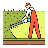 Poda de arbustos y plantas​